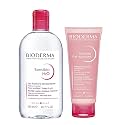 Bioderma Sensibio Combo - H2O Daily Soothing Cleanser + Gentle Soothing Micellar Cleansing Foaming Gel For Sensitive Skin