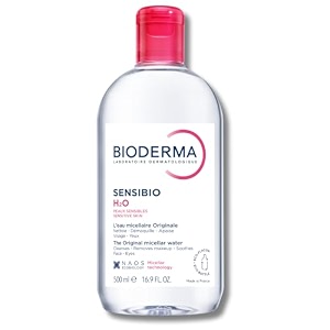 bioderma sensibio h2o daily soothing cleanser make up pollution amp impurities remover face eyes sensitive skin 500ml