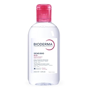 bioderma sensibio h2o daily soothing cleanser make up pollution amp impurities remover face eyes sensitive skin 250ml