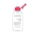 Bioderma Sensibio H2O Daily Soothing Cleanser, Make up Pollution &amp; Impurities Remover Face Eyes Sensitive skin, Pump Bottle, 500ml