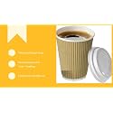 Kraft Paper Cup 360 ml Without LID 50 Pieces (50 Cup)