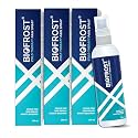 BioFrost Cold Therapy Pain Relief Spray Pack of 3 (100ml Each) | Fast Acting Cooling Relief after Sports and Workouts | Perfect for Muscle Recovery, Joint, Back, Neck &amp; Pain | Non Sticky, Easy Apply