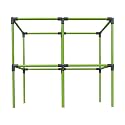 BioGreen Trellis for Raised Garden Bed with Watering System Heidelberg | 2.3 x 2 x 1ft | Ideal Growth for Climbing Plants | Ideal for Balcony/Garden