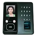 Biometric Fingerprint Attendance Machine Time Clock Recorder with USB, Linux OS, 10,000 Records Capacity, DC9V