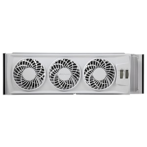 bionaire bwf0502m-wm thin window fan white