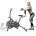 BIONFIT Gym Cycle for Men &amp; Women | 2 Year Warranty, Max User Weight: 100 kg | Exercise Cycle with Attached Resistance Band, Moving Handles, Abs Twister &amp; Back Support | Free Installation Support