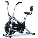 BIONFIT Moving Handle Exercise Gym Cycle | Curved Designed with Back Support | Max User Weight: 100 Kg, 2 Years Warranty | Indoor Cardio Exercise Cycle for Men &amp; Women | Free Installation Support