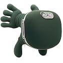Bionic Heated Massager for Neck & Shoulder Pain Relief | 4D Kneading Electric Body Massage Machine | Portable Hand Shape Deep Tissue Relaxation Device for Men & Women (Green)