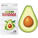 BioSwiss Bandages, Avocado Shaped Self Adhesive Bandage Set, Latex Free, Sterile Wound Care, 24 Count