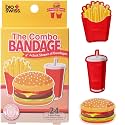 BioSwiss Bandages, Combo Meal Shaped Self Adhesive Bandage Set, Latex Free, Sterile Wound Care, 24 Count