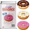BioSwiss Bandages, Donut Shaped Self Adhesive Bandage Set, Latex Free, Sterile Wound Care, 50 Count