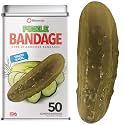 BioSwiss Bandages, Pickle Shaped Self Adhesive Bandage Set, Latex Free, Sterile Wound Care, 50 Count
