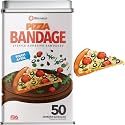 BioSwiss Bandages, Pizza Shaped Self Adhesive Bandage Set, Latex Free, Sterile Wound Care, 50 Count