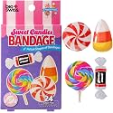 BioSwiss Bandages, Sweet Candies Shaped Self Adhesive Bandage Set, Latex Free, Sterile Wound Care, 24 Count