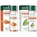 Biotique Bio Honey Gel Refreshing Foaming Face Cleanser, 120ml &amp; Bio Morning Nectar Sunscreen Ultra Soothing Face Lotion, SPF 30+, 120ml
