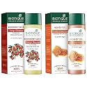 Biotique Bio Honey Gel Refreshing Foaming Face Cleanser, 120ml &amp; Biotique Bio Berberry Hydrating Cleanser For All Skin Types, 120Ml