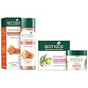 Biotique Bio Honey Gel Refreshing Foaming Face Cleanser, 120ml And Biotique Bio Coconut Whitening And Brightening Cream, 50g