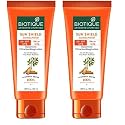 Biotique Bio Sandalwood Sunscreen Ultra Soothing Face Lotion, SPF 50+ |Ultra Protective Lotion| Keeps Skin Soft, Fair and Moisturized| Water Resistant| For All Skin Types| 50ml