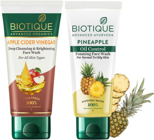 BIOTIQUE COFFEE FACE WASH 150ML PINAPPLE