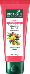 BIOTIQUE FRUIT Brightening Depigmentation Tan Removal