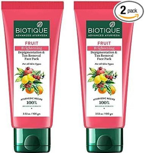 BIOTIQUE Fruit Brightening Depigmentation and Tan Removal