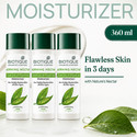 BIOTIQUE Morning Nectar Visibly Flawless Skin Moisturizer, 360ml (120ml x 3)