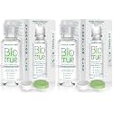 Biotrue Hydration Plus Multi-Purpose Contact Lens Solution, 2oz Travel Size (Pack of 2)