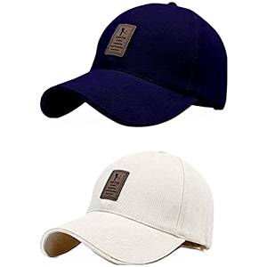 baseball cap combo pack of 2 for men amp women navy blue amp white