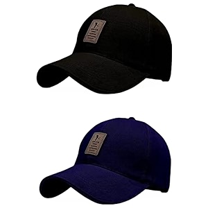 baseball cap combo pack of 2 for men amp women black and navy blue