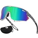 BIRCEN Sunglasses for Baseball Running Cycling : Wrap-around Sport Glasses