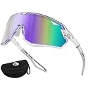 BIRCEN Sunglasses for Baseball Running Cycling : Wrap-around Sport Glasses