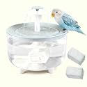 Automatic Bird Bath Shower, Light Blue