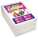 Bird Cage Liner, 100PCS 31" x 21" Disposable Newsprint Paper, Bird Bedding, Rabbit Cage Liner, Small Animal Bedding for Long-Lasting Use, Newsprint Texture (100 PCS)