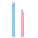 Bird Cage Perch Parrot Sand-Surface Stand 2Pack Grinding Wood Stick Platform Molar Toy Branch for Macaw African Greys Budgies Cockatoo Parakeet Cockatiel Conure Lovebirds