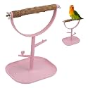 Bird Stand Tabletop, Parrots Training Stand Wood Birds Playstand Bird Play Stand Cockatiel Playground Wood Perch Gym Playpen Ladder for Small Medium Parrots, Conures, Parakeets, Finch
