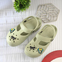 Birde Buckle Clogs For Girls Light Green