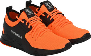 birde stylish and trendy new design lightweightwalking shoes sneakers for men orange  3