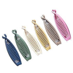birdware medium-size multi color imported acrylic material butterfly hair clips for women  hair clutchers