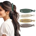 BIRDWARE Medium-Size Multi Color Imported Acrylic Material Butterfly Hair Clips For Women | Hair Clutchers