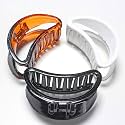 BIRDWARE big size hair clips clutcher for women claws for girls Imported Rubber Acrylic Material Stone Butterfly | hair clutchers | hair claws (Pack of 3) (Black, White, Shell - D-Shape)