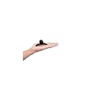 BIRDWARE big size Imported Acrylic Material Stone Butterfly Hair Clips For Women (Pack of 3 Pc, Shell Colour) | Hair Clutchers (Black, Shell &amp; White)