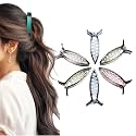 BIRDWARE Medium-Size Multi Color Imported Acrylic Material Butterfly Hair Clips For Women | Hair Clutchers