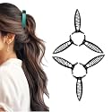 BIRDWARE Medium-Size Multi Color Imported Acrylic Material Butterfly Hair Clips For Women | Hair Clutchers
