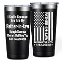 BIRGILT Father in Law Gifts from Daughter in Law - 20oz Tumbler Cup