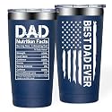 BIRGILT Gift for Dad - Birthday Christmas Fathers Day Gift Ideas for Dad from Daughter,Son - 20oz Tumbler Cup