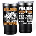 BIRGILT Welder Gifts for Men, Welding Gifts - 20oz Tumbler Cup