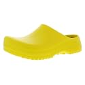 Birkenstock Super Birki Unisex Shoes Size 4, Color: Yellow/Solar Yellow
