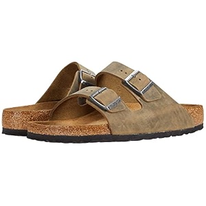 birkenstock womens arizona open toe casual slide sandals