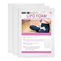Birllaid Lipo Foam Pads, Bbl Foam Boards,Help Out When Using Ab Board Compression Garments Tummy Tuck, 3 Pack Liposuction Surgery Foam Sheet for Recovery