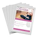 Birllaid Lipo Foam Pads for Post Surgery, Bbl Foam Boards after Lipo,Help Out When Using Ab Board Compression Garments Tummy Tuck, 5 Pack Liposuction Surgery Foam Sheet for Recovery 8" X 11